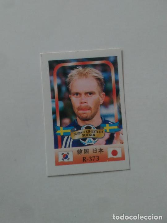 Coleccionismo deportivo: 373 MAGNUS KIHLSTEDT SELECCI&Oacute;N SUECIA STICKER CROMO FUTBOL MUNDIAL 2002 WORLD CUP 02 REYAUCA