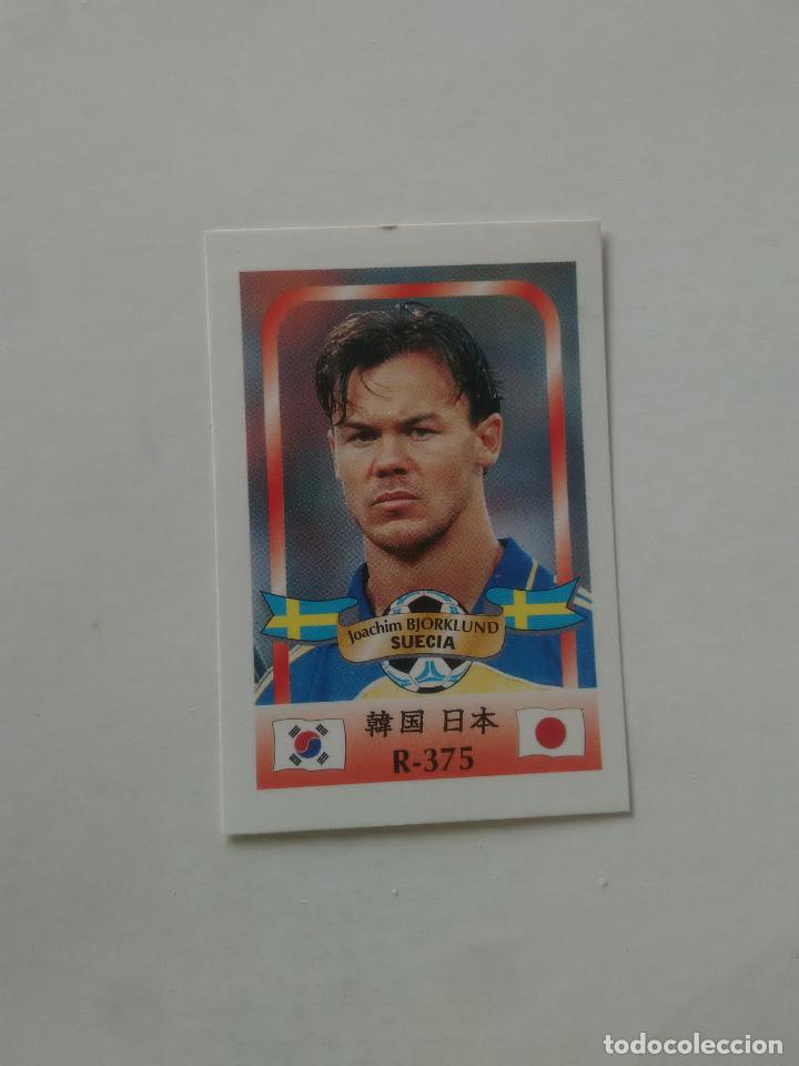 Coleccionismo deportivo: 375 BJORKLUND SELECCI&Oacute;N SUECIA STICKER CROMO FUTBOL MUNDIAL 2002 WORLD CUP 02 REYAUCA