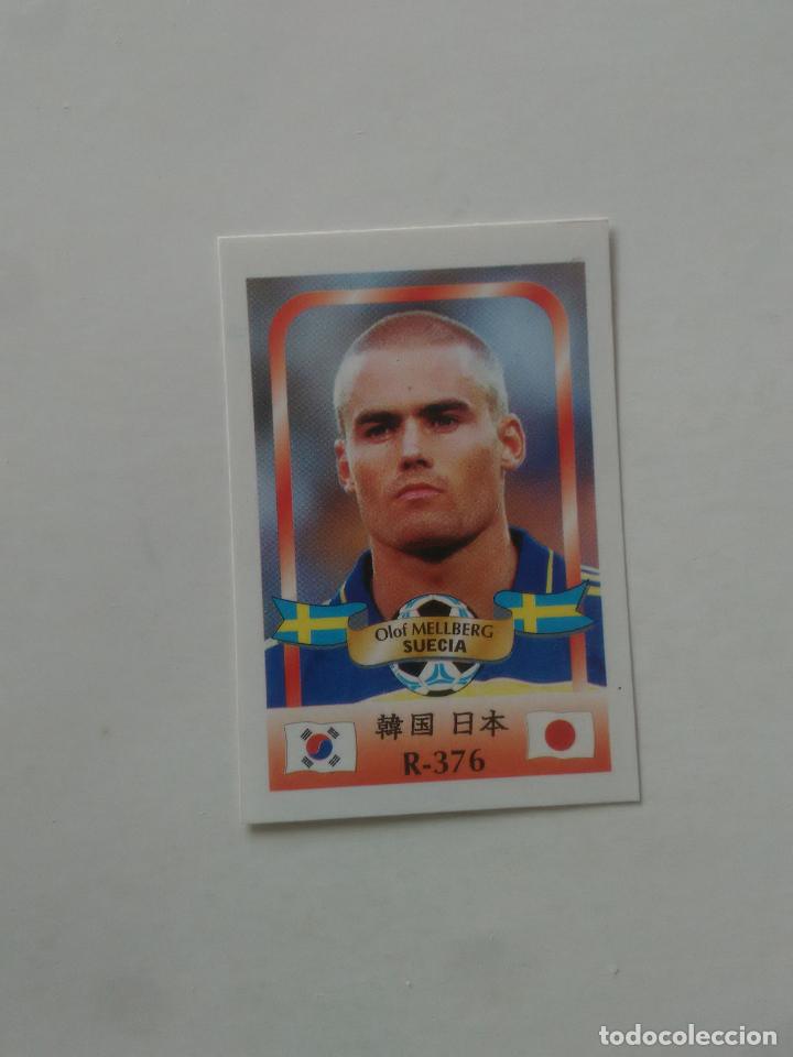 Coleccionismo deportivo: 376 MELLBERG SELECCI&Oacute;N SUECIA STICKER CROMO FUTBOL MUNDIAL 2002 WORLD CUP 02 REYAUCA
