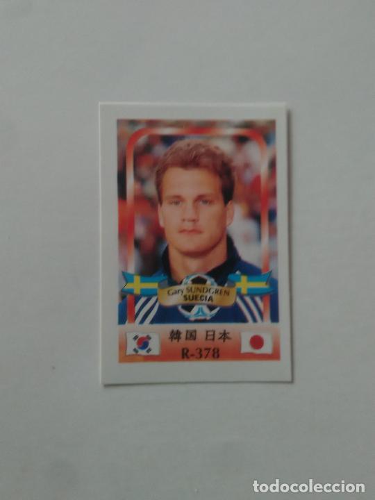 Coleccionismo deportivo: 378 GARY SUNDGREN SELECCI&Oacute;N SUECIA STICKER CROMO FUTBOL MUNDIAL 2002 WORLD CUP 02 REYAUCA