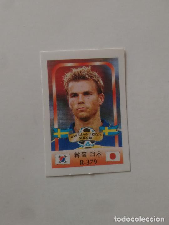 Coleccionismo deportivo: 379 ALEXANDERSSON SELECCI&Oacute;N SUECIA STICKER CROMO FUTBOL MUNDIAL 2002 WORLD CUP 02 REYAUCA