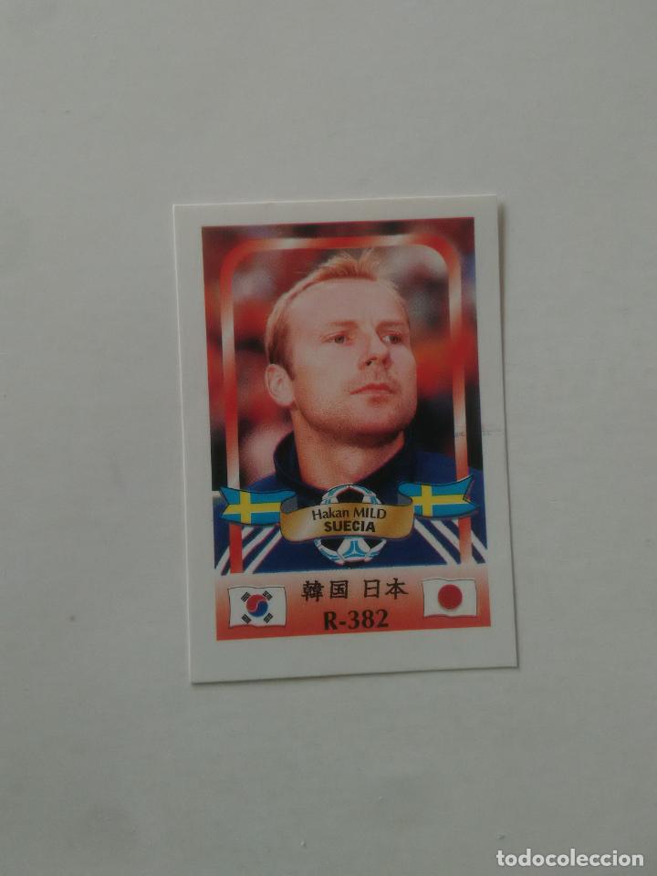 Coleccionismo deportivo: 382 HAKAN MILD SELECCI&Oacute;N SUECIA STICKER CROMO FUTBOL MUNDIAL 2002 WORLD CUP 02 REYAUCA