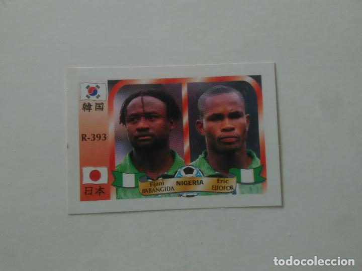 Coleccionismo deportivo: 393 BABANGIDA ERIC EJIOFOR SELECCI&Oacute;N NIGERIA CROMO FUTBOL MUNDIAL 2002 WORLD CUP 02 REYAUCA