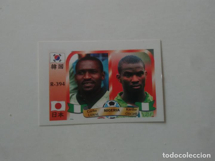 Coleccionismo deportivo: 394 GARBA LAWAL KARIBE OJIGWE SELECCI&Oacute;N NIGERIA CROMO FUTBOL MUNDIAL 2002 WORLD CUP 02 REYAUCA