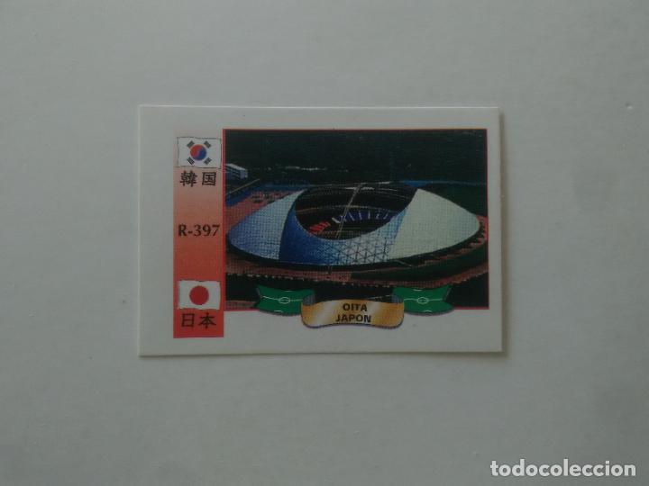 Coleccionismo deportivo: 397 ESTADIO CAMPO OITA JAP&Oacute;N STICKER CROMO FUTBOL MUNDIAL 2002 WORLD CUP 02 REYAUCA