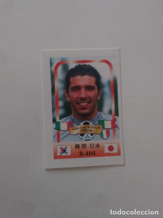 Collectionnisme sportif: 404 BUFFON SELECCI&Oacute;N ITALIA STICKER CROMO FUTBOL MUNDIAL 2002 WORLD CUP 02 REYAUCA