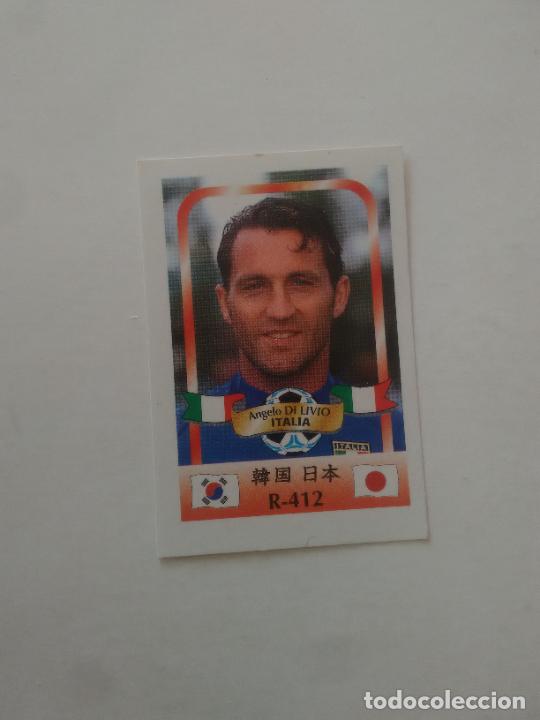 Collectionnisme sportif: 412 ANGELO DI LIVIO SELECCI&Oacute;N ITALIA STICKER CROMO FUTBOL MUNDIAL 2002 WORLD CUP 02 REYAUCA