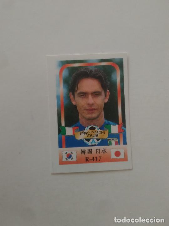 Collectionnisme sportif: 417 FILIPPO INZAGHI SELECCI&Oacute;N ITALIA STICKER CROMO FUTBOL MUNDIAL 2002 WORLD CUP 02 REYAUCA