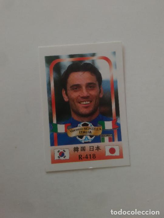 Collectionnisme sportif: 418 VINCENZO MONTELLA SELECCI&Oacute;N ITALIA STICKER CROMO FUTBOL MUNDIAL 2002 WORLD CUP 02 REYAUCA