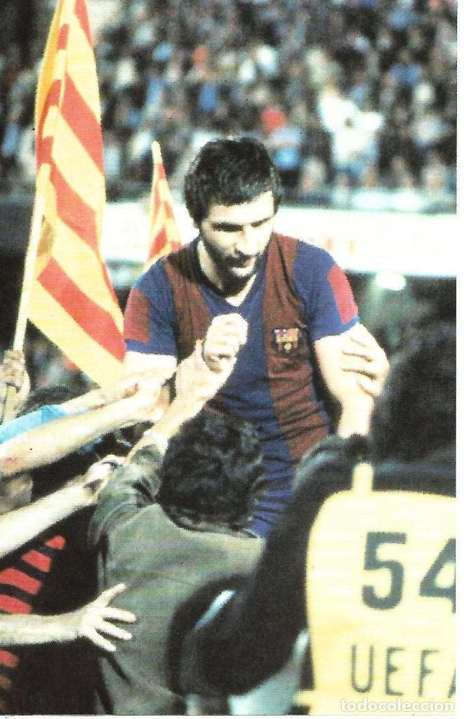 Coleccionismo deportivo: BAR&Ccedil;A: L&aacute;mina de HANSI KRANKL - Foto 1