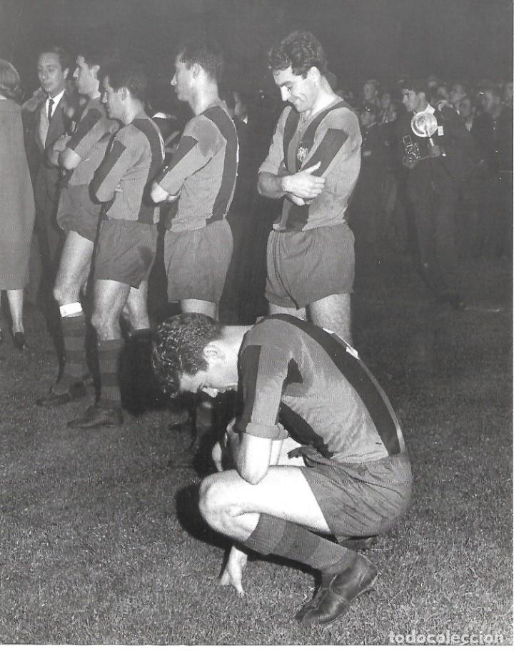 Collectionnisme sportif: BAR&Ccedil;A: L&aacute;mina de la desolaci&oacute;n azulgrana tras la derrota de Berna en 1961