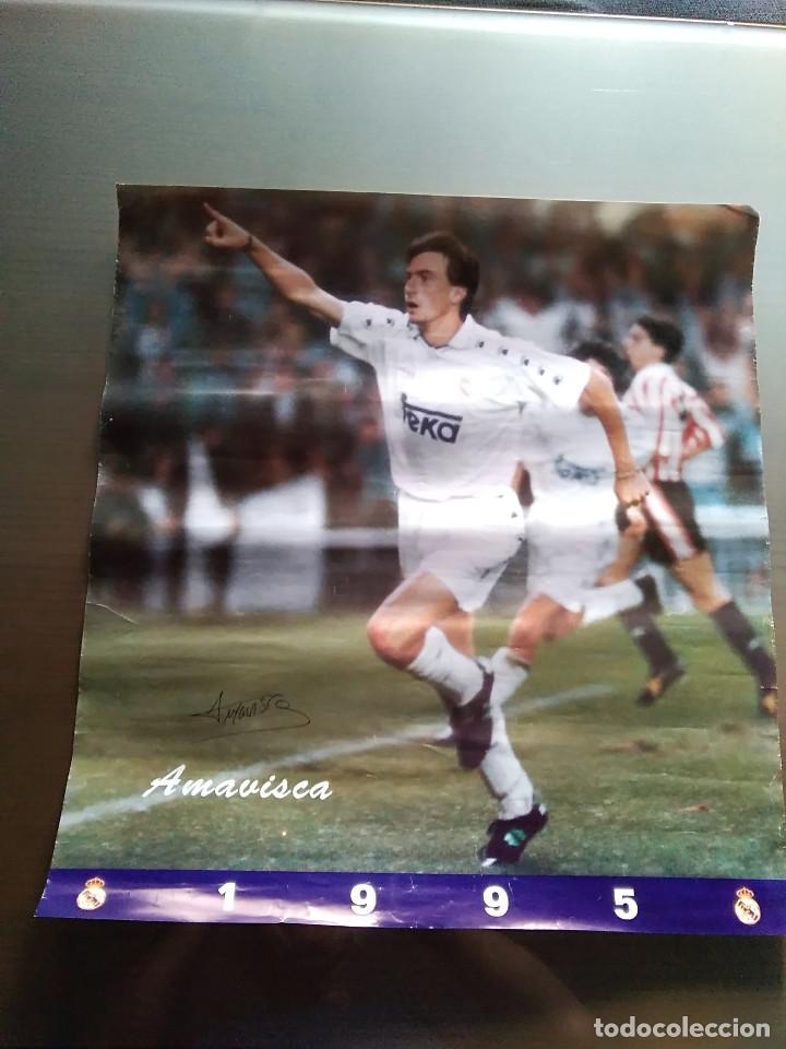 Collectionnisme sportif: POSTERS REAL MADRID 1995. AMAVISCA