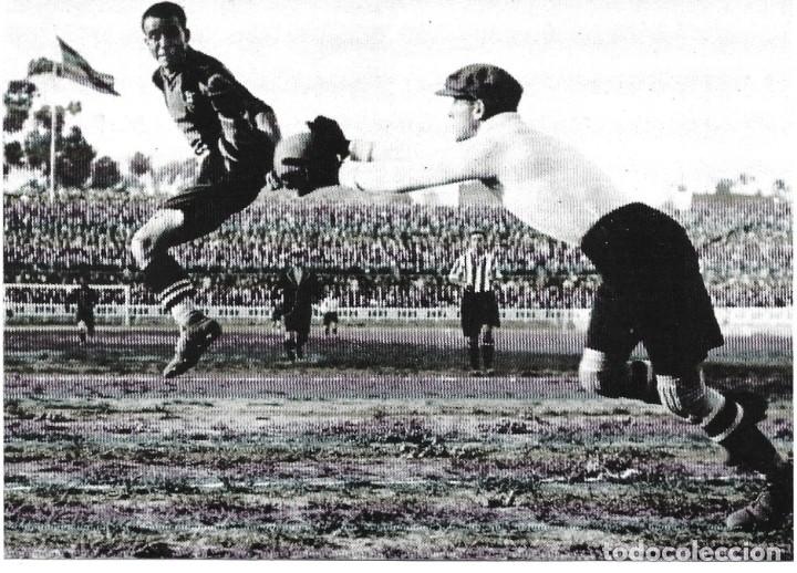 Collezionismo sportivo: BAR&Ccedil;A: L&aacute;mina de SAMITIER en acci&oacute;n