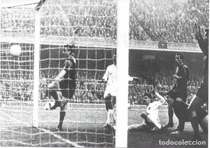 Collezionismo sportivo: BAR&Ccedil;A: L&aacute;mina de ZABALA marcando el Gol 2000 en Liga