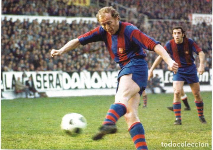 Collezionismo sportivo: BAR&Ccedil;A: L&aacute;mina de MARCIAL en acci&oacute;n