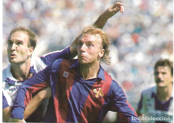 Collezionismo sportivo: BAR&Ccedil;A: L&aacute;mina de STEVE ARCHIBALD en acci&oacute;n con el BAR&Ccedil;A ATLETIC