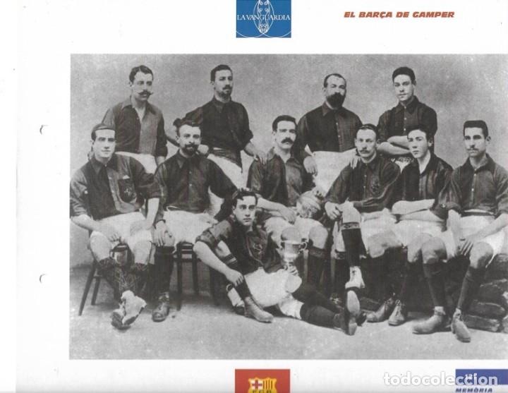 Coleccionismo deportivo: L&aacute;mina del BAR&Ccedil;A de JOAN GAMPER - Foto 1