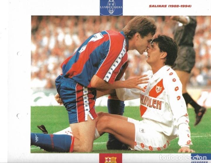 Coleccionismo deportivo: BAR&Ccedil;A: L&aacute;mina de JULIO SALINAS - Foto 1