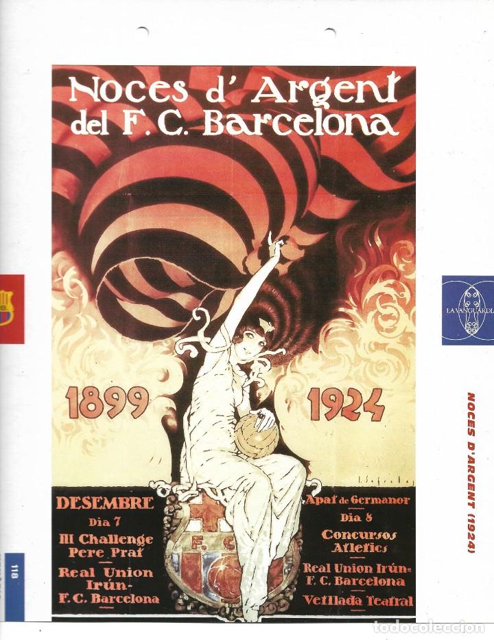 Sammelleidenschaft Sport: BAR&Ccedil;A: L&aacute;mina del cartel de las Bodas de Plata (1924)