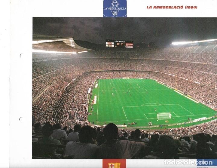 Sammelleidenschaft Sport: BAR&Ccedil;A: L&aacute;mina de la remodelaci&oacute;n del Camp Nou