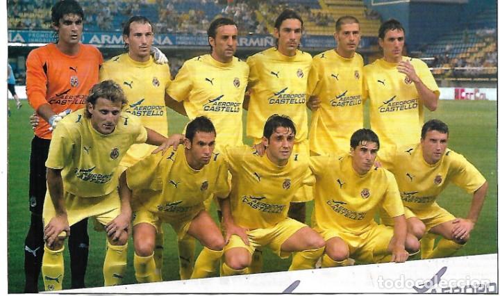Sammelleidenschaft Sport: VILLARREAL CF: Recorte de un equipo de 2006
