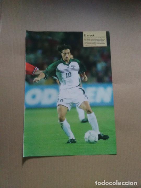 Collectionnisme sportif: ZAHOVIC ESLOVENIA HOLANDA EQUIPO DOBLE POSTER 1 PAG REVISTA DON BAL&Oacute;N EUROCOPA 2000 EURO 00