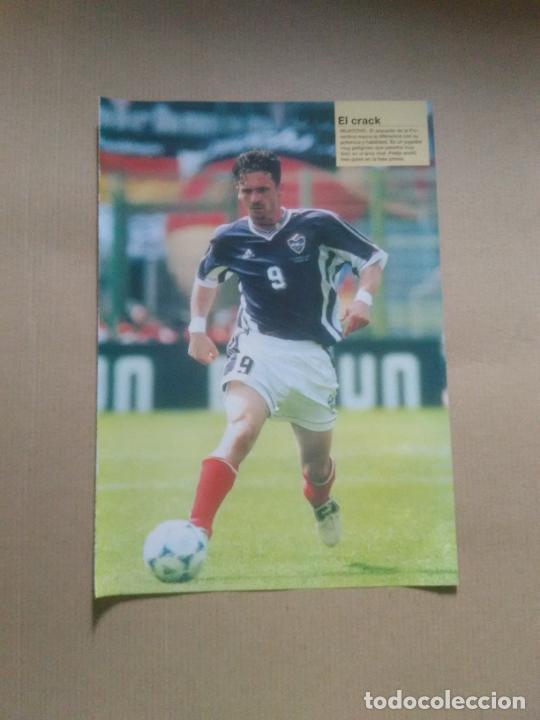 Coleccionismo deportivo: PEDJA MIJATOVIC YUGOSLAVIA ESLOVENIA EQUIPO DOBLE POSTER 1 PAG REVISTA DON BAL&Oacute;N EUROCOPA 2000 EURO