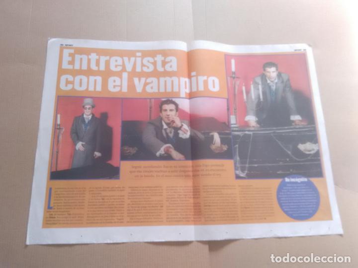 Collezionismo sportivo: LUIS FIGO VAMPIRO BARCELONA BAR&Ccedil;A 98-99 P&Oacute;STER 2 P&Aacute;G DIARIO SPORT CAMPE&Oacute;N LIGA 1998-1999 + REPORTAJE