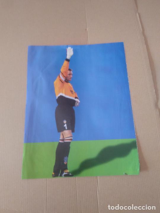 Collectionnisme sportif: SANTI CA&Ntilde;IZARES VALENCIA P&Oacute;STER 1 P&Aacute;GINA REVISTA ONO A&Ntilde;OS 90 + HOJA PUBLICIDAD SOL MUSICA SONIDO