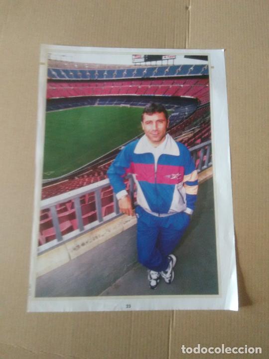 Coleccionismo deportivo: HRISTO STOICHKOV BARCELONA BAR&Ccedil;A POSTER 1 P&Aacute;GINA + ENTREVISTA REVISTA DON BAL&Oacute;N