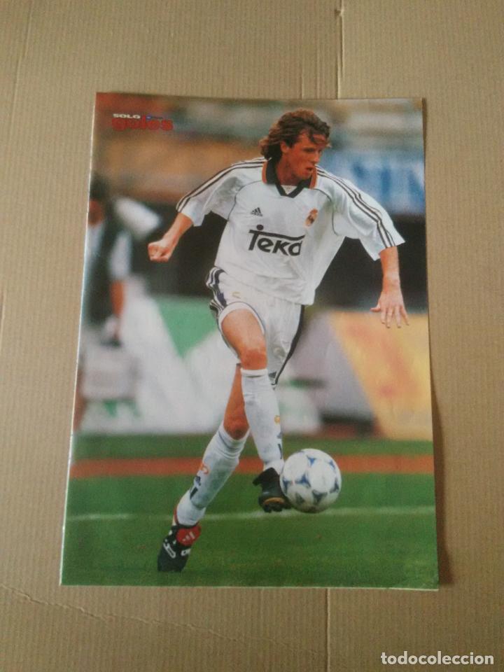 Coleccionismo deportivo: STEVE MCMANAMANN REAL MADRID POSTER 1 P&Aacute;GINA REVISTA SOLO GOLES 99-00 LIGA FUTBOL 1999-2000