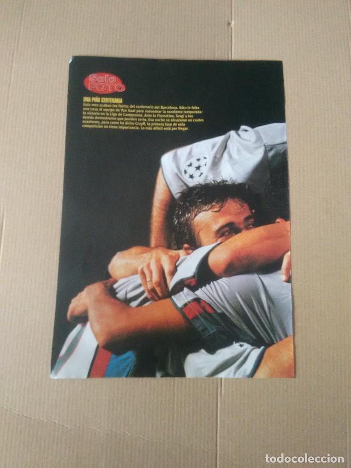 Coleccionismo deportivo: LUIS ENRIQUE BARCELONA BAR&Ccedil;A WESTERVELD LIVERPOOL 1999-2000 POSTER 1 P&Aacute;G REVISTA SOLO GOLES 99-00