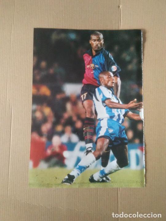 Collectionnisme sportif: BOGARDE BARCELONA BAR&Ccedil;A CATANHA MALAGA 1999-2000 POSTER 1 P&Aacute;G REVISTA SOLO GOLES LIGA FUTBOL 99-00