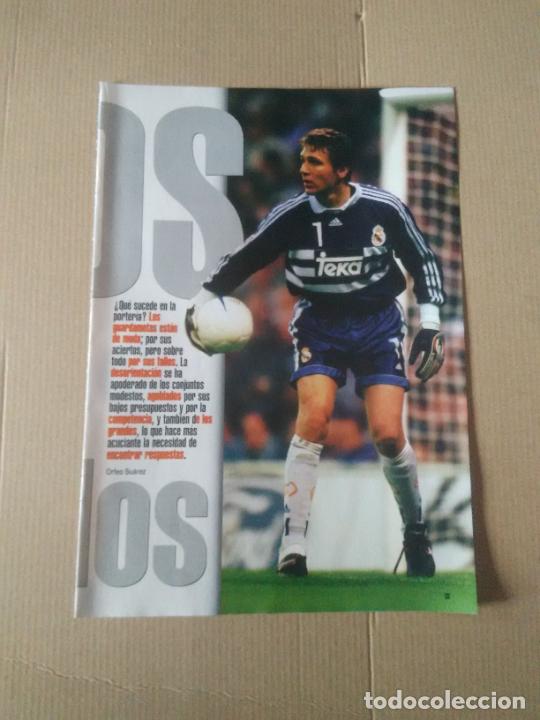 Collectionnisme sportif: BODO ILLGNER REAL MADRID 1999-2000 POSTER 1 P&Aacute;G REVISTA SOLO GOLES FUTBOL 99-00 + REPORTAJE BIZARRI