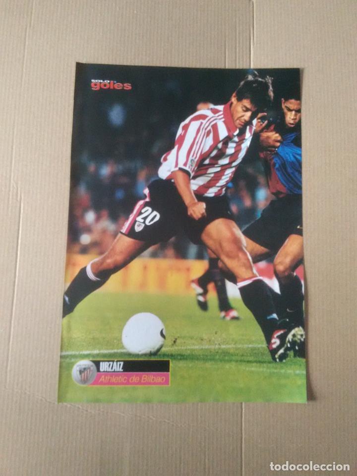 Collectionnisme sportif: ISMAEL URZAIZ ATHLETIC BILBAO STANKOVIC MALLORCA 1999-2000 POSTER 1 P&Aacute;G REVISTA SOLO GOLES 99-00