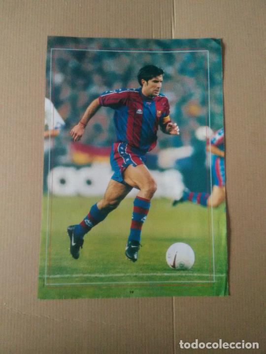 Coleccionismo deportivo: LUIS FIGO BARCELONA BAR&Ccedil;A POSTER 1 P&Aacute;GINA REVISTA DON BAL&Oacute;N + ENTREVISTA