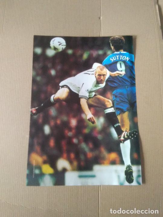 Collectionnisme sportif: CHRIS SUTTON CHELSEA POSTER 1 P&Aacute;GINA REVISTA SOLO GOLES TEMPORADA 99-00 PREMIER LEAGUE 1999-2000