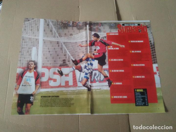 Collezionismo sportivo: LEO BIAGINI REAL MALLORCA TIPO P&Oacute;STER 2 PAG REVISTA SOLO GOLES LIGA FUTBOL 1999-2000 LIGA 99-00