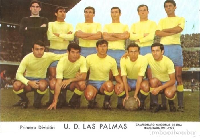 Sammelleidenschaft Sport: UNI&Oacute;N DEPORTIVA LAS PALMAS: L&aacute;mina de un equipo de la temporada 68-69