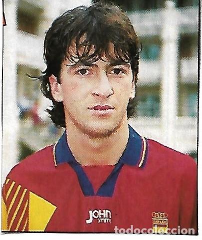 Coleccionismo deportivo: SELECCI&Oacute;N ESPA&Ntilde;OLA OL&Iacute;MPICA DE F&Uacute;TBOL: Recorte de JOS&Eacute; IGNACIO. 1996