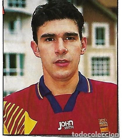 Sammelleidenschaft Sport: SELECCI&Oacute;N ESPA&Ntilde;OLA OL&Iacute;MPICA DE F&Iacute;TBOL: Recorte de Aitor KARANKA. 1996