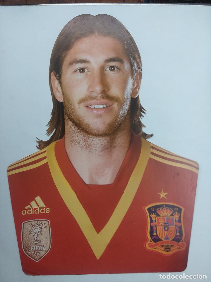 Coleccionismo deportivo: CARETA SERGIO RAMOS/SELECCION DE FUTBOL ESPA&Ntilde;A.