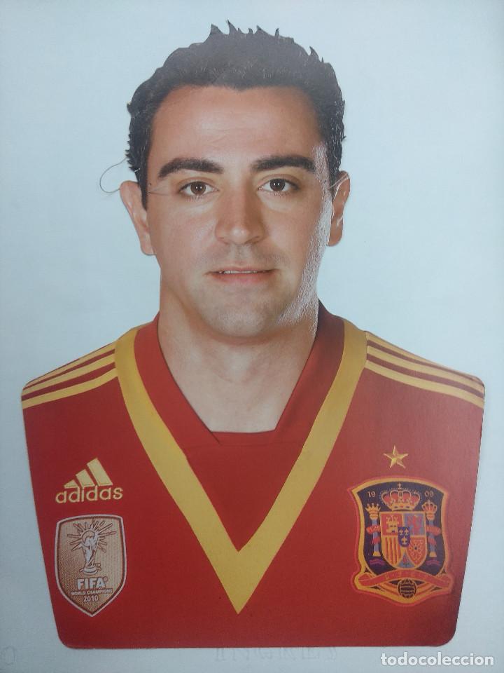 Coleccionismo deportivo: CARETA XAVI HERNANDEZ/SELECCION DE FUTBOL ESPA&Ntilde;A.