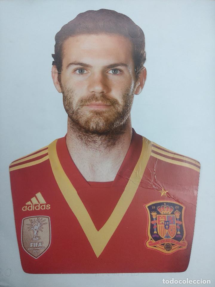 Coleccionismo deportivo: CARETA JUAN MATA/SELECCION DE FUTBOL ESPA&Ntilde;A.