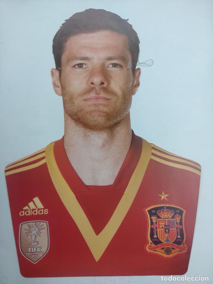 Coleccionismo deportivo: CARETA XAVI ALONSO/SELECCION DE FUTBOL ESPA&Ntilde;A.