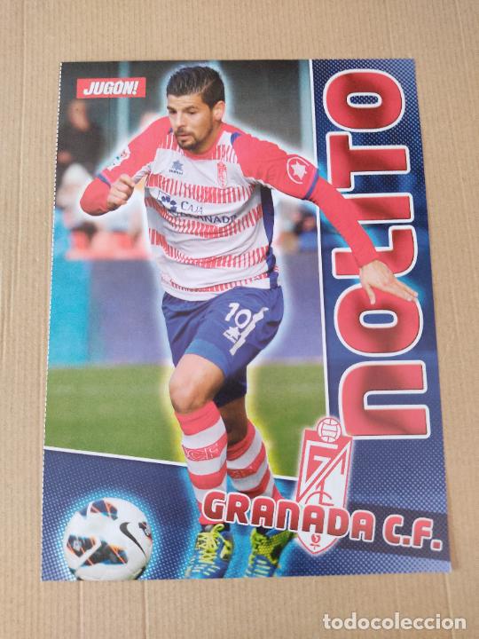 Collectionnisme sportif: NOLITO GRANADA REAL MALLORCA EQUIPO ALINEACION 12-13 LIGA 2012-2013 DOBLE P&Oacute;STER 1 P&Aacute;G REVISTA JUG&Oacute;N