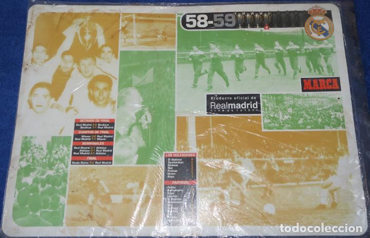 Sammelleidenschaft Sport: Mantel individual Real Madrid 58/59 - Producto oficial - MARCA &iexcl;Precintado!