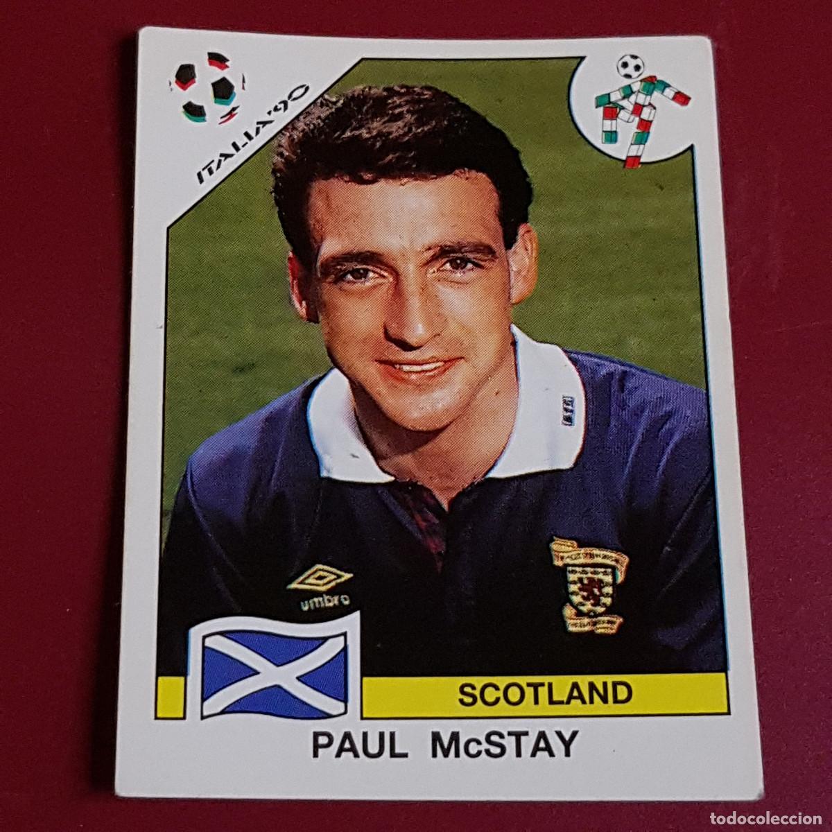 Sammelleidenschaft Sport: PANINI - ITALIA 90 - 1990 - ESCOCIA - PAUL MCSTAY 223 - NUNCA PEGADO