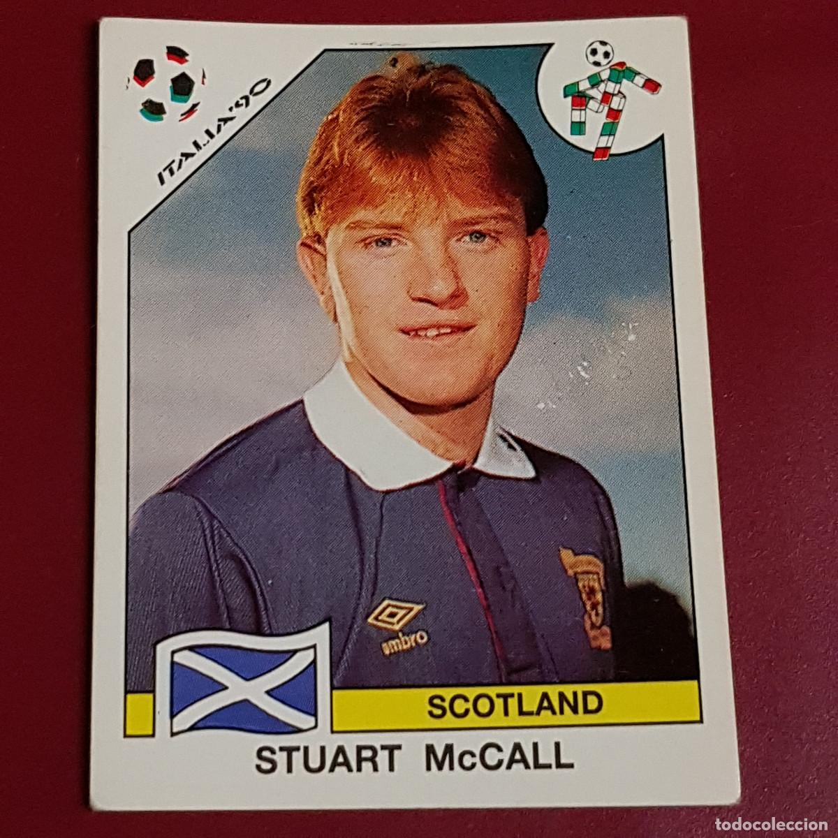 Sammelleidenschaft Sport: PANINI - ITALIA 90 - 1990 - ESCOCIA - STUART McCALL 224 - NUNCA PEGADO