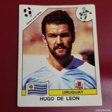 Coleccionismo deportivo: PANINI - ITALIA 90 - 1990 - URUGUAY - HUGO DE LEON - 370 - NUNCA PEGADO. Lote 365319586